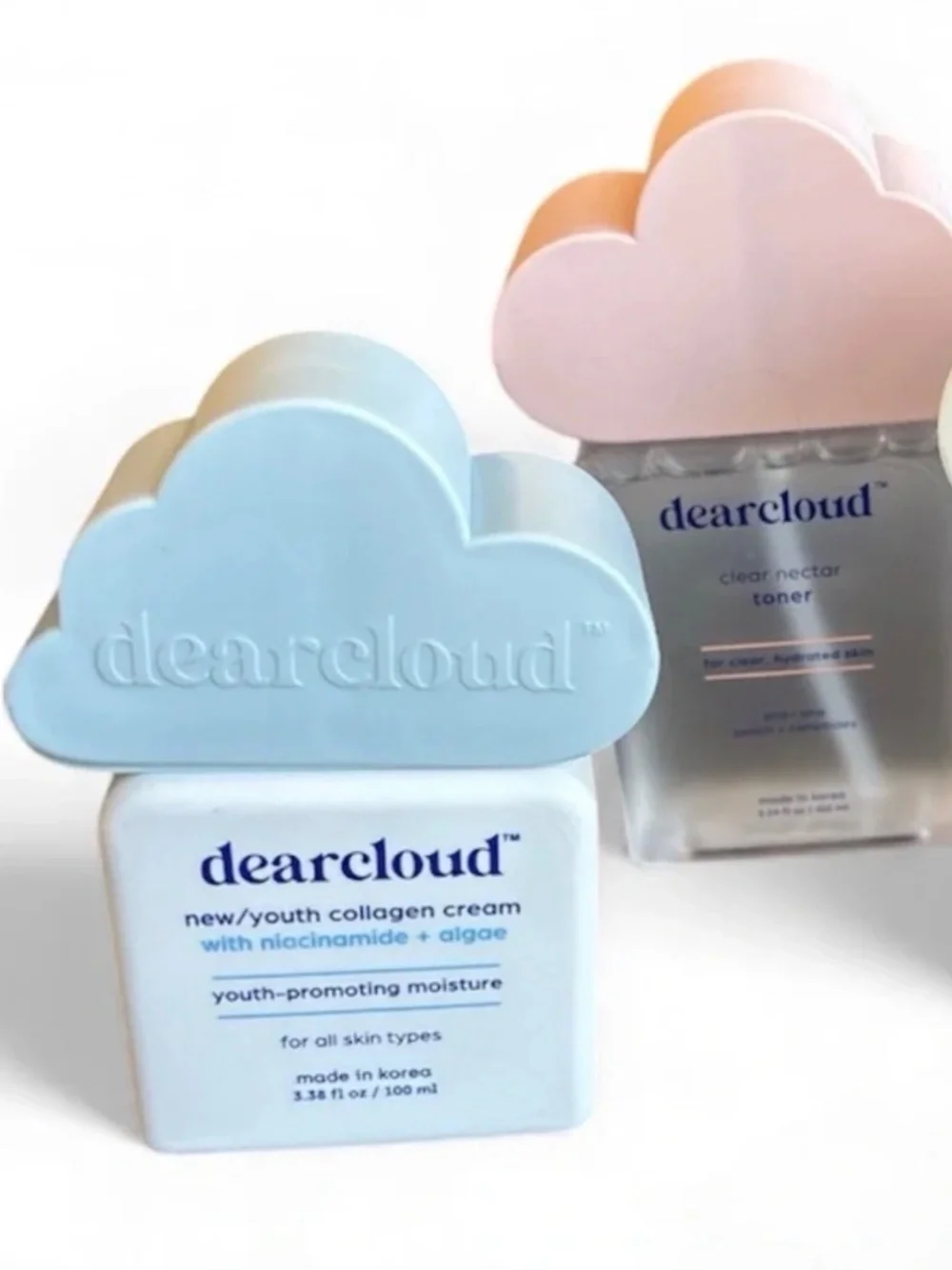 Dear Cloud Skincare Bundle: collagen cre